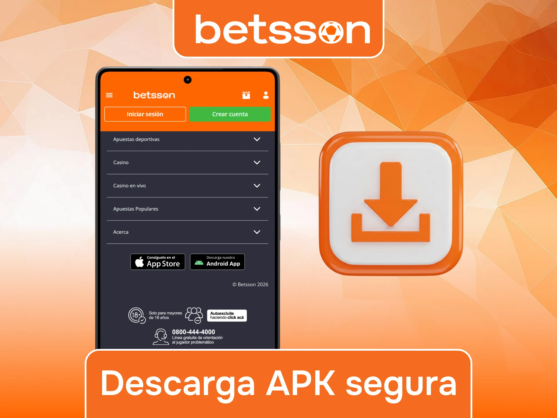 Descubrí por qué descargar el APK oficial de Betsson es una opción segura.