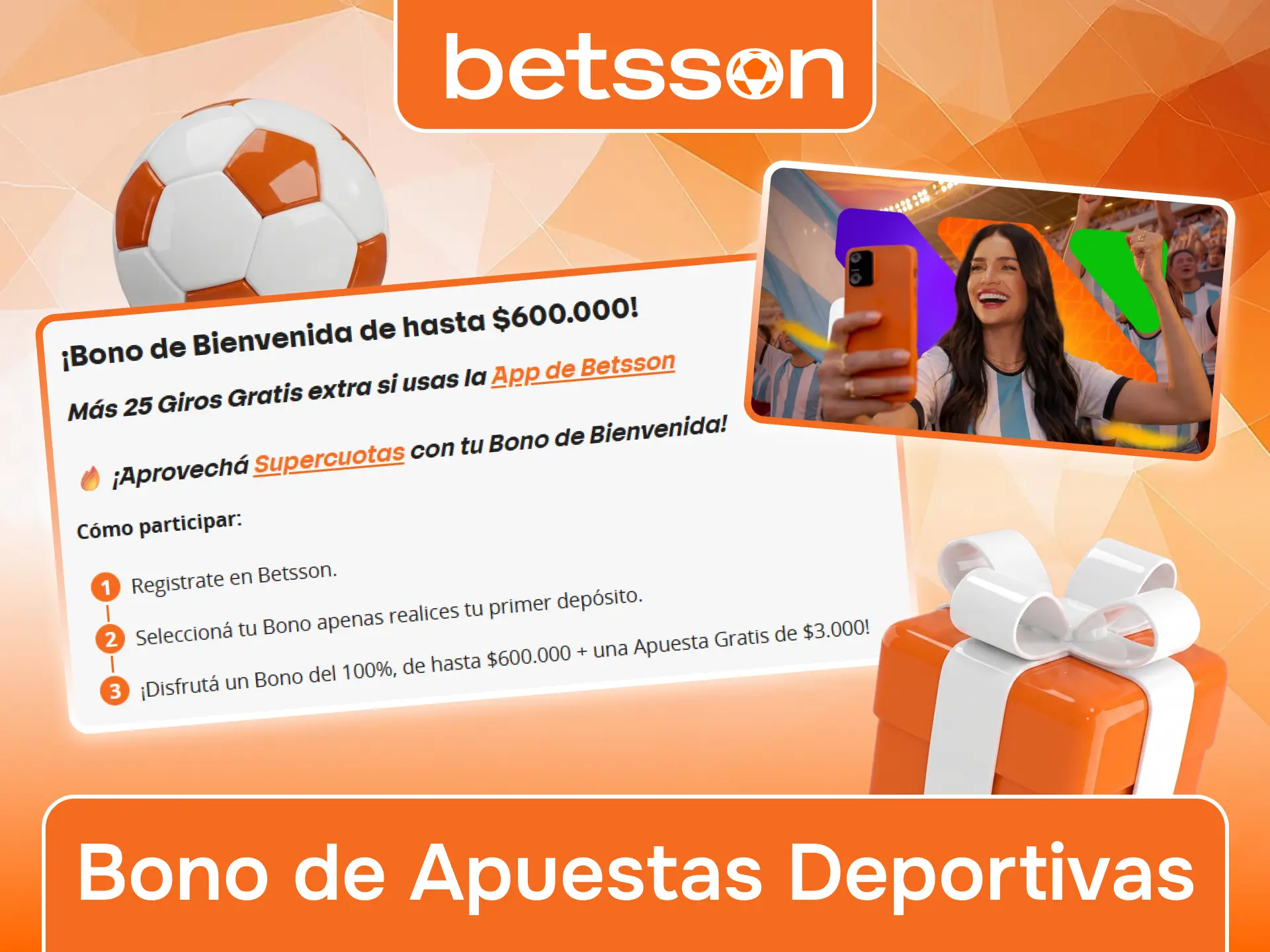 Betsson ofrece un bono de bienvenida para las apuestas deportivas a nuevos usuarios.