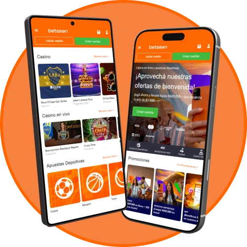 Betsson funciona perfectamente en dispositivos Android e iOS.